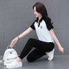 时尚洋气，短袖长裤运动裤休闲装女夏季薄款两件套TR-MLM2585 商品缩略图7