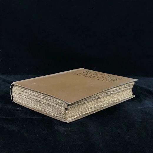 1919年 高地户外运动与自然史 50幅插图（多幅彩色手工贴图） 漆布精装16开 商品图1