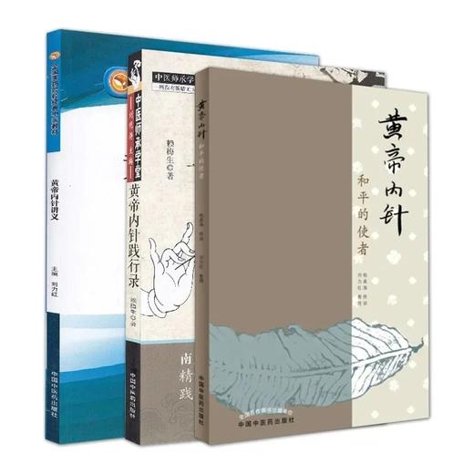 套装3本 黄帝内针和平的使者+黄帝内针践行录+黄帝内经讲义 杨真海传讲 刘力红 整理 中国中医药出版社 《 思考中医》中医书籍 商品图1