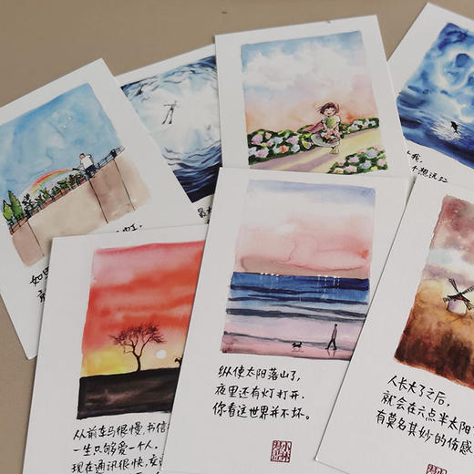 小林漫画  明信片套装  馈赠礼品 时光纪念 商品图3