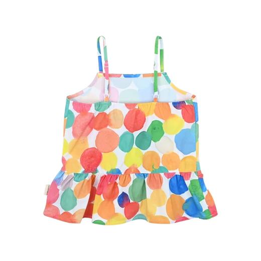 rainbowxoxo 彩色波波印花吊带背心【该商品不支持用券】 商品图2