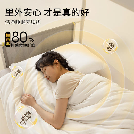 佳丽斯大豆纤维被纯棉加厚保暖A类抗菌被芯 商品图13