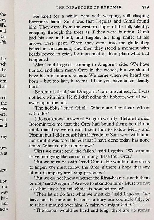 【中商原版】指环王三本盒装 平装版 英文原版 The Lord of the Rings 3 Book Box set JRR Tolkien 商品图5