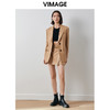 VIMAGE纬漫纪秋季新款时尚百搭显瘦干练西装外套女V2003604 商品缩略图1