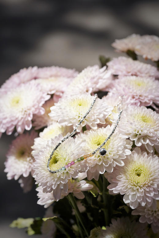 夏日限定｜碧玺碎银子脚链儿 商品图1