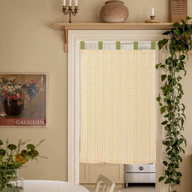 彩虹提花门帘布艺隔断门帘厨房卧室入户适用