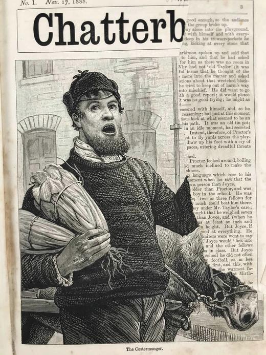 1889年 巧言小筑杂志 数百幅版画插图 漆布精装16开 商品图11