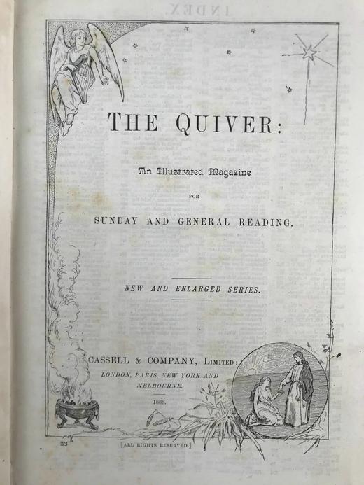 1888年 箭囊杂志 数百幅插图 漆布精装16开 商品图3