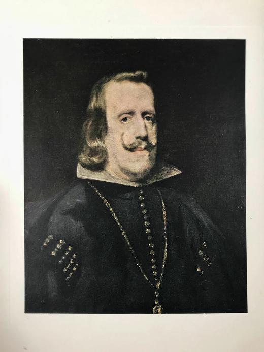 1914年 委拉斯凯兹画集 16幅彩色插图 布面精装大16开 商品图3