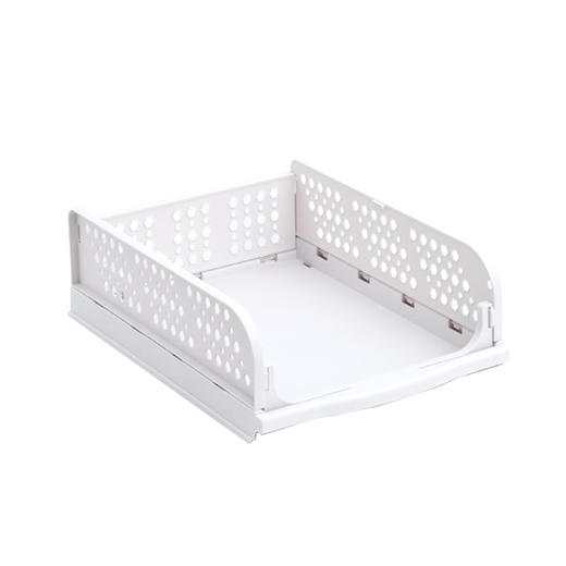 「大容量！轻松收纳」衣柜收纳分层衣橱收纳盒 抽屉式宿舍衣服整理架隔板衣服收纳架 商品图4