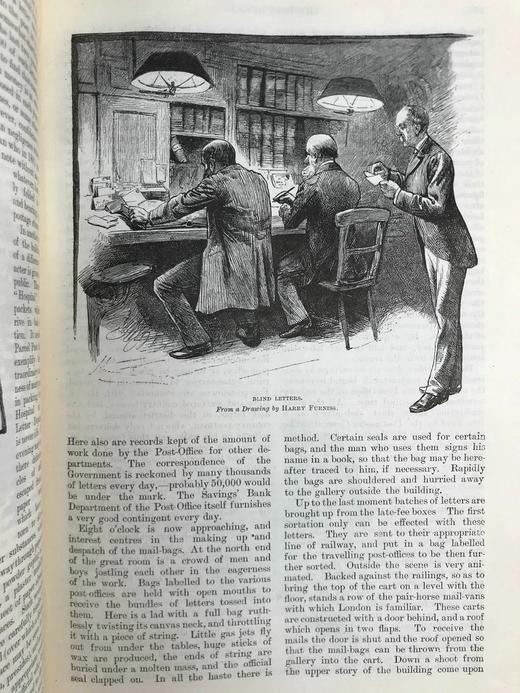 1883-1884年 英国插图杂志 数百幅精美插图 漆布精装16开 商品图6