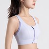 2023运动内衣女一体式前拉链工字背心聚拢跳操跑步运动健身瑜伽女 商品缩略图2