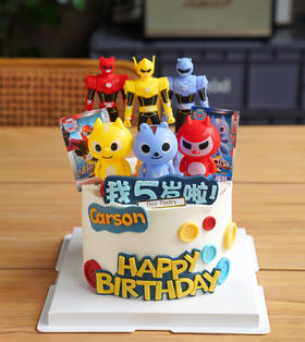 迷你特工队蛋糕