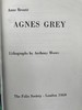 安妮·勃朗特《艾格尼斯·格雷》 8幅插图 精装18开带书匣 商品缩略图3