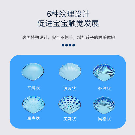 儿童玩具 Edx澳洲儿童数学类玩教具感触觉透明贝壳（下单送玩法手册） 商品图3