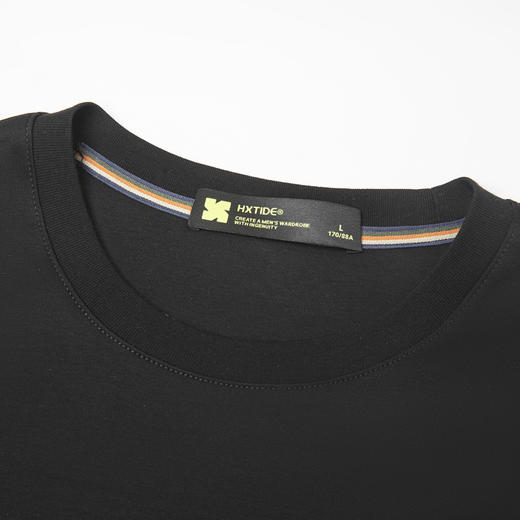 【断码清仓】HX 夏季圆领短袖T恤/Y102320305101/02 商品图4