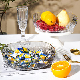 「七款可选！多功能收纳」家用水果盘 透明客厅茶几零食干果盘 居家日用欧式沙拉碗塑料糖果收纳整理盘子