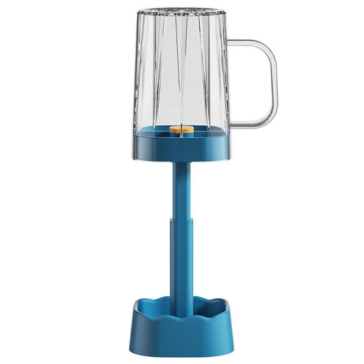 「四色可选！可调节高度」简约漱口杯 学生牙刷置物架套装洗漱杯 居家日用儿童牙杯台面电动牙刷架子 商品图4