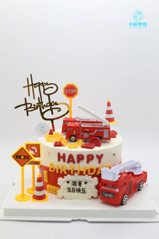 消防车蛋糕 商品图0