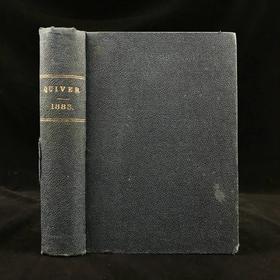 1883年 箭囊杂志 数百幅插图 漆布精装16开