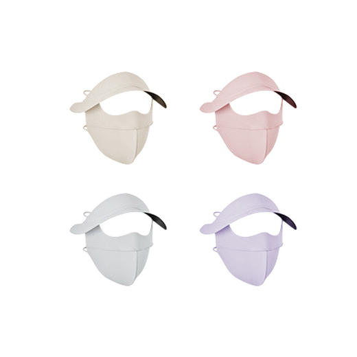 蕉下同款脸基尼女户外骑行防晒口罩防紫外线遮阳冰丝防晒面罩全脸GDL 000 WZ002 商品图4