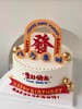 八方来财蛋糕装饰发字插件爸爸男士生日快乐蛋糕插牌插旗卡 商品缩略图0