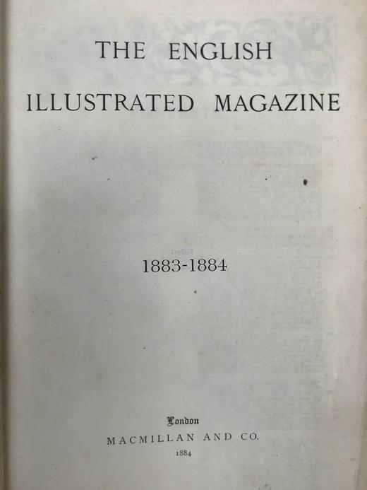 1883-1884年 英国插图杂志 数百幅精美插图 漆布精装16开 商品图2