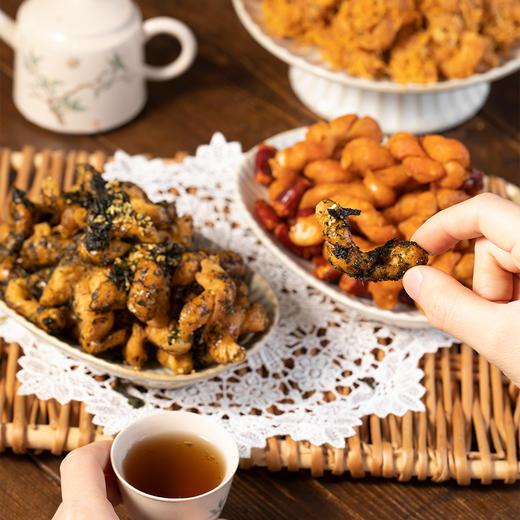 义口酥手工麻花|百年非遗美食，一口掉渣，松香酥脆，追剧休闲必备！ 商品图6