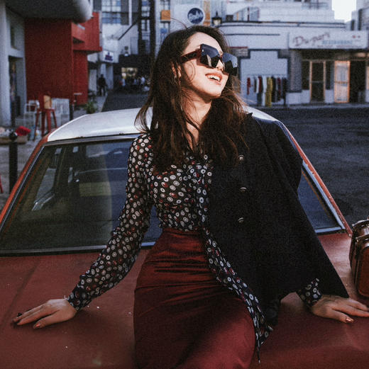 “游乐园”100%真丝衬衫 若隐若现优雅温婉女人味 J8132485C（四季可穿）颈袖添香 商品图0