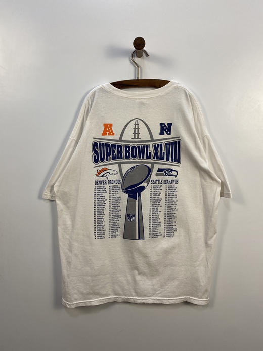ALSTYLE APPAREL ACTIVEWEAR SUPER BOWL 超级碗 NFL 美国职业橄榄球大联盟 短袖T恤 _SST(XL) 商品图1