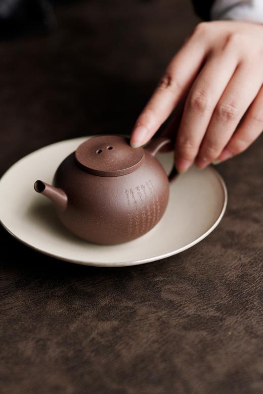 不争 紫砂壶 紫泥 120CC 商品图2