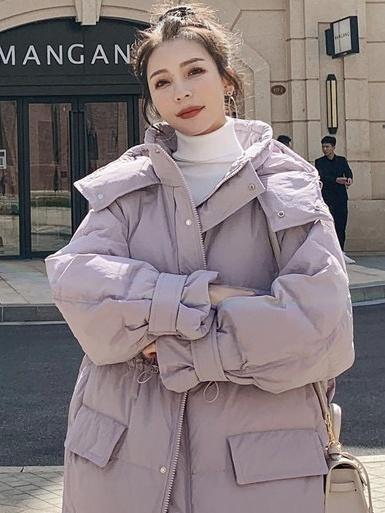 中长款大口袋羽绒服 商品图3