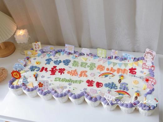 36个纸杯大长方蛋糕（价格非标价，纸杯不同个数 不同价格，具体请私信客服） 商品图0