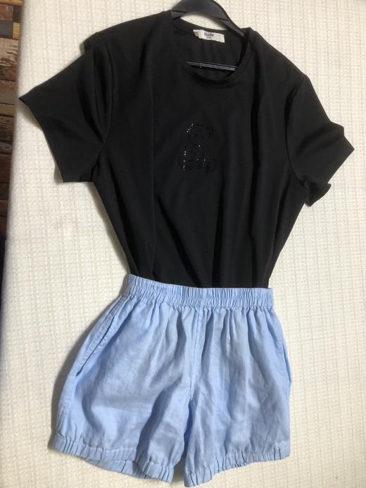 HaWaTa全新艾扬格瑜伽T恤夏季瑜伽服纯棉T恤修身T恤瑜伽短袖（不带胸垫） 商品图1