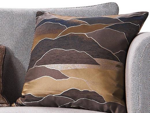 【现代简约风格】皮布抱枕/沙发客厅靠垫套/床上靠枕/可拆洗 商品图3