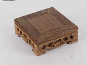 方形底座-鸡翅木