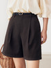 HeyDress法式休闲短裤女夏季高腰宽松阔腿中裤百搭显瘦五分裤 商品缩略图0