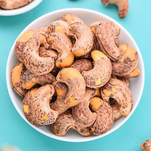 (百万补贴) 憨豆熊带皮腰果502g/罐 商品图4