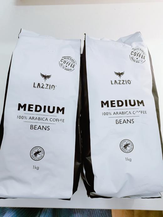 原装澳洲进口lazzio醇香【阿拉比卡】咖啡豆中烘装（1000克）代购 商品图1