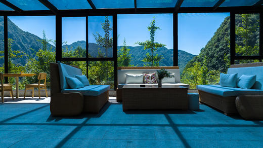 【崇州-129号院】9房温泉私汤院子，可单房预定，山间临溪、看云海日出、夏季避暑、K歌、看萤火虫，冬季赏雪，地暖、温泉、投影仪。QT 商品图5