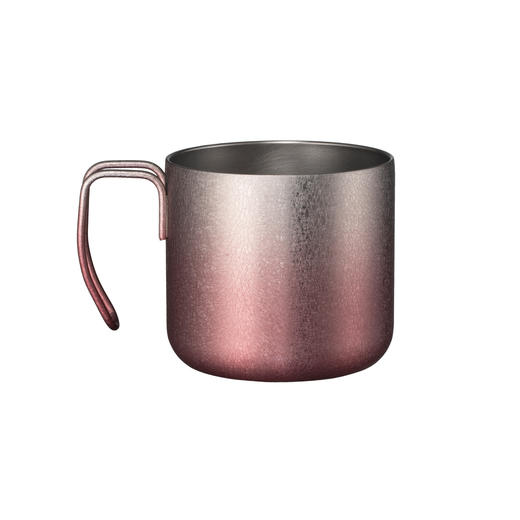 marie claire（嘉人）不锈钢马克杯 350ml冰红 商品图2