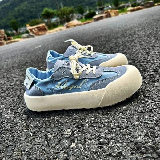 女士 厚底帆布松糕休闲板鞋 商品图4