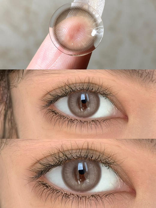 混血款推荐丨曼哈顿褐·Hushlens丨14.2mm（年抛/2片装） 商品图1