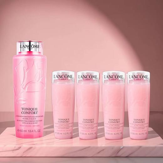 春季焕新【全球购】LANCÔME兰蔻粉水400ml{赠兰蔻粉水125ml*4}柔肤爽肤水（新旧随机发货）·现货速达 商品图3