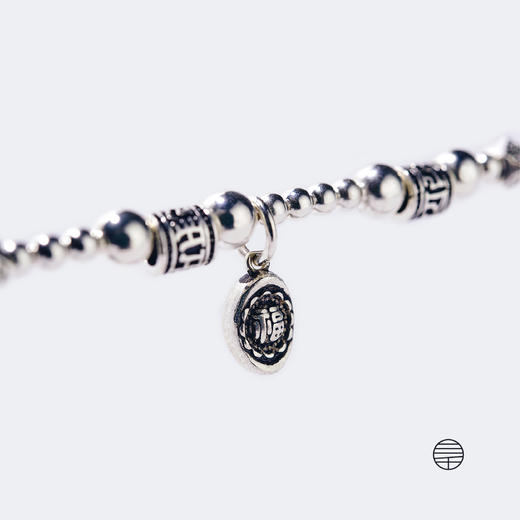 万物三千  AP吉祥绿度母925 银手链 饰品 商品图4