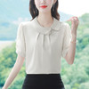 减龄时尚，雪纺衬衫短袖衬衣妈妈洋气小衫SDJ38786819 商品缩略图3
