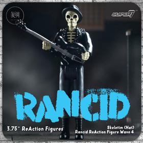 现货 Super7 Rancid 挂卡系列4 Skeletim Hat