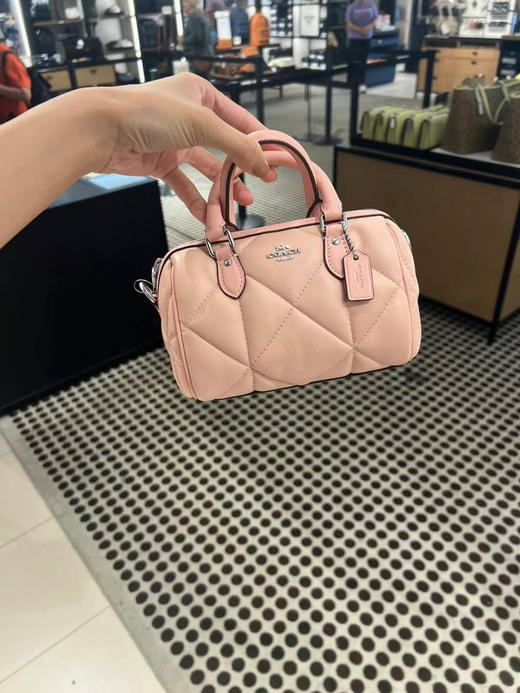 🇺🇸1250包邮！Coach迷你波士顿，手提斜挎都可以 商品图0