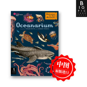 Oceanarium 海洋博物馆 欢迎来到博物馆系列 青少年英语课外阅读科普读物 精装大开本 英文原版进口原版书籍