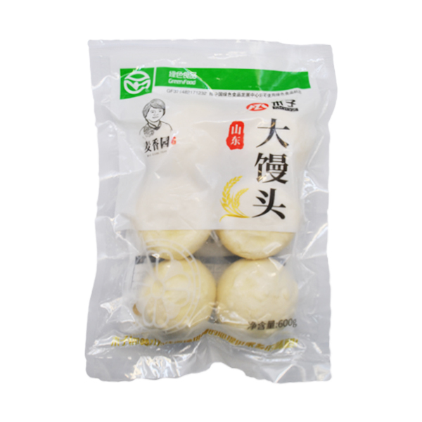【冷冻】麦香园 大馒头 6个/袋